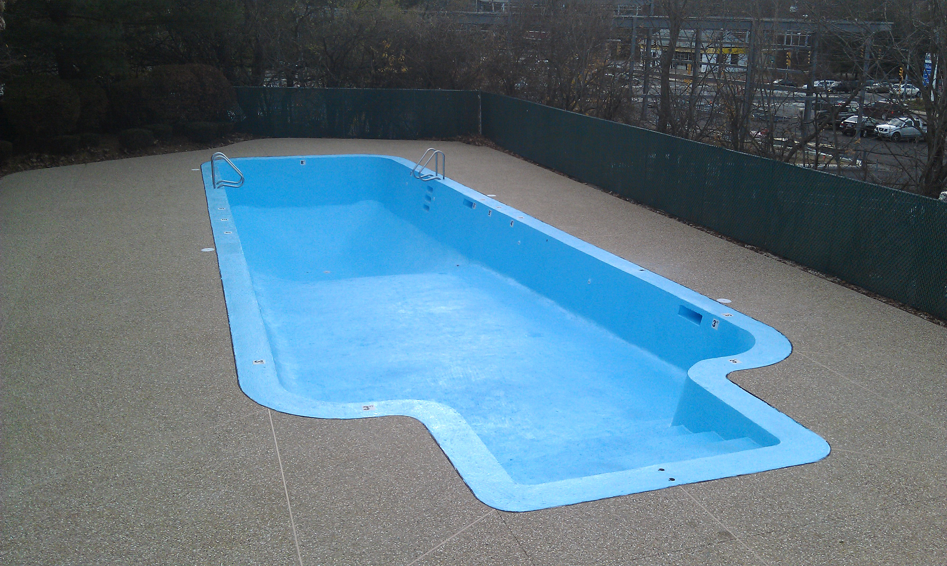 photo of freshly-painted-pool